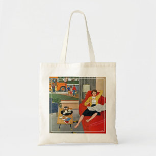 Bolso De Tela Descanso para tomar café de la mañana
