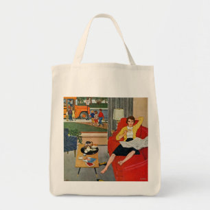 Bolso De Tela Descanso para tomar café de la mañana