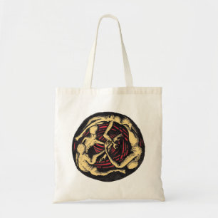 Bolso De Tela Descenso en espiral