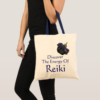 Bolso De Tela Descubre La Energía Del Rosa Púrpura De Reiki