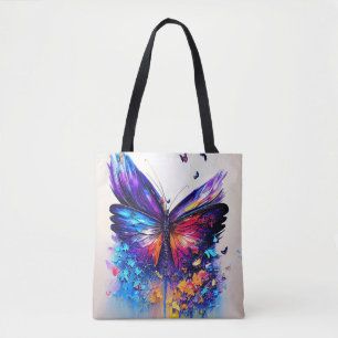 Bolso De Tela Descubrimiento de mariposa Aventura Naturaleza Pla
