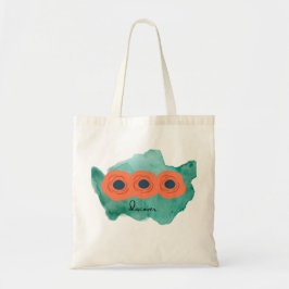 Bolso De Tela Descubrir | acuarela Rosa