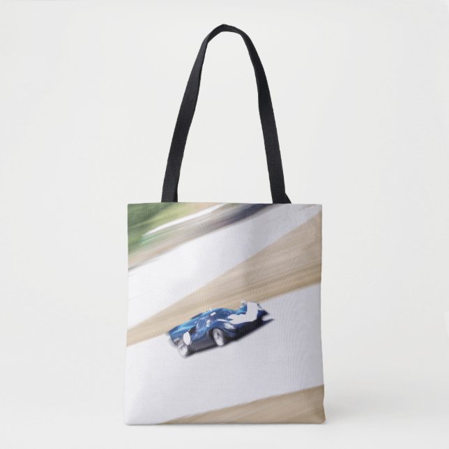 Bolso De Tela Desenfoque de velocidad (Anverso)