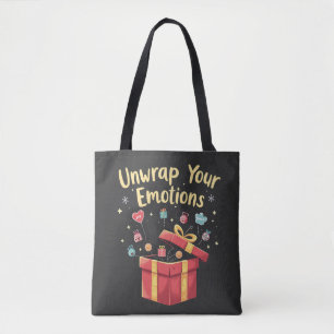 Bolso De Tela Desenvolver sus emociones Navidades Noches de Salu