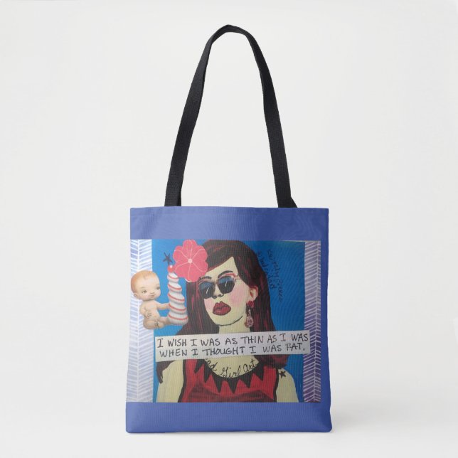 Bolso De Tela Deseo del totalizador I estaba tan ligeramente (Anverso)