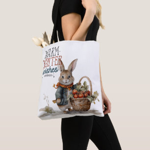 Bolso De Tela Deseos cálidos de invierno