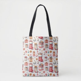 Bolso De Tela Deseos de los navidades