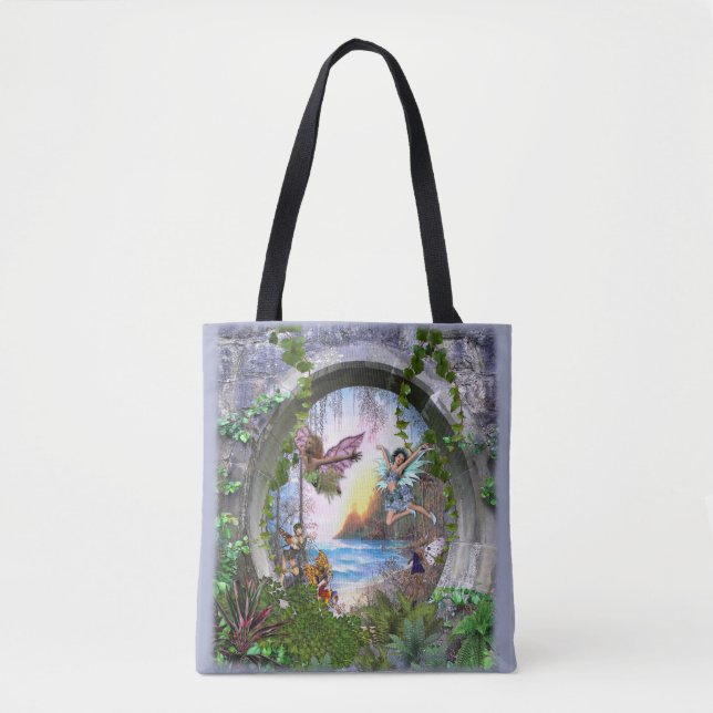 Bolso De Tela Deseos del reino de los hados (Anverso)