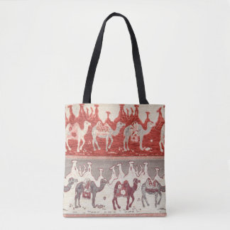 Bolso De Tela Desert Camels Caravan Art