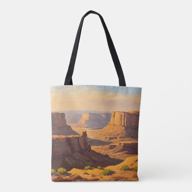Bolso De Tela Desert Canyons (Reverso)
