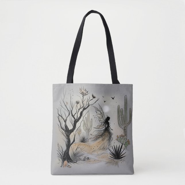 Bolso De Tela Desert Fairy (Anverso)