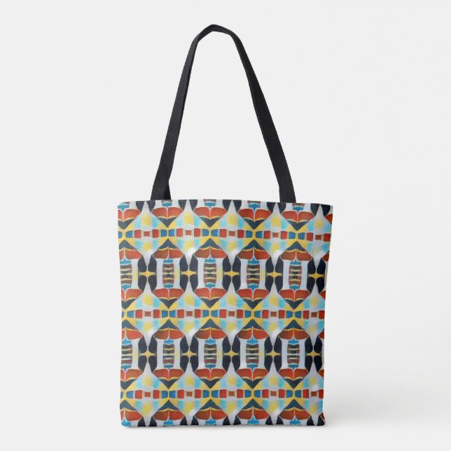 Bolso De Tela Desert Geometry Tribal Tote Bag (Reverso)