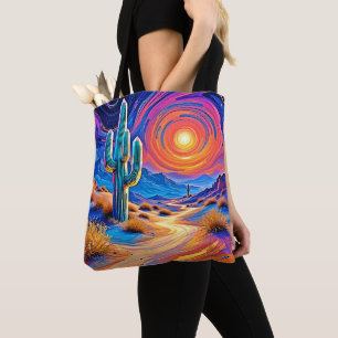 Bolso De Tela Desert Sunset Glow