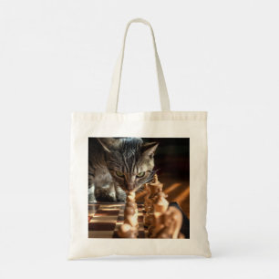 Bolso De Tela Desfile de gatos en tablas