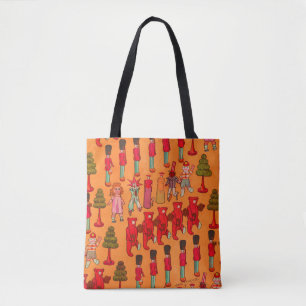 Bolso De Tela Desfile de juguetes navideños antiguos 1907 Revist