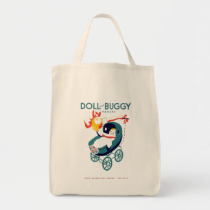 Bolso De Tela Desfile de muñecas y buggy