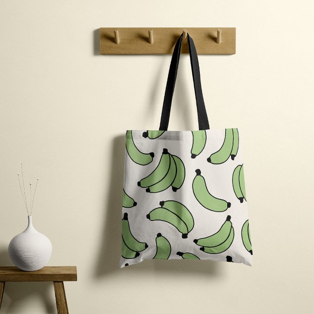 Bolso De Tela Desfile de Plátanos Verde Sage (Subido por el creador)