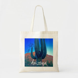Bolso De Tela Desierto de Cactus de Arizona Saguaro
