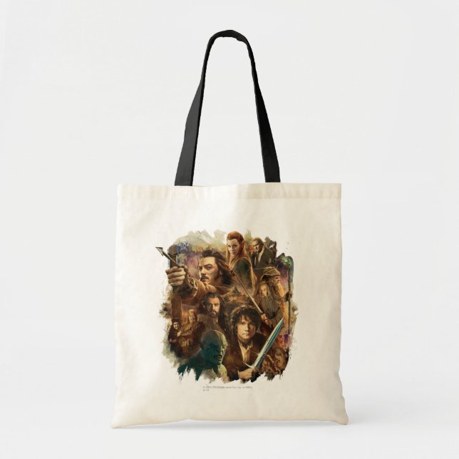 Bolso De Tela DESOLACIÓN DE LOS caracteres SMAUG™ (Frente)