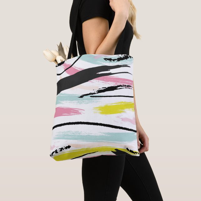 Bolso De Tela Desorden (Detalle)