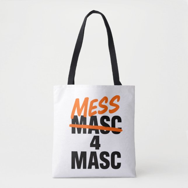 Bolso De Tela Desorden para masc (Anverso)