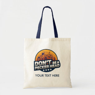 Bolso De Tela Despedida de soltera broma polla cabeza de pollo