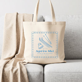 Bolso De Tela Despedida de soltera de invierno después de esquí 