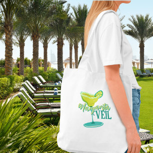 Bolso De Tela Despedida de Soltera Tropical Margarita