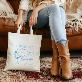 Bolso De Tela Despedida de soltera última tostada en la costa di