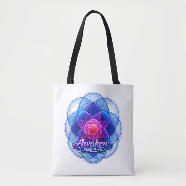 Bolso De Tela 🧠✨ Despierta Tu Mente (Anverso)