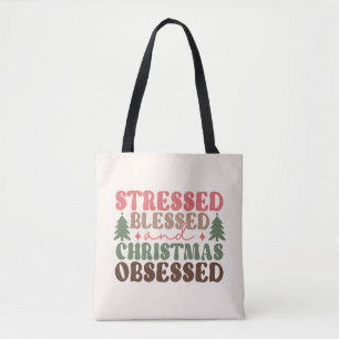 Bolso De Tela Destacados, bendecidos y Navidades obsesionados