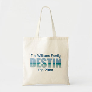 Bolso De Tela Destin Beach Trip Guay Ocean personalizado