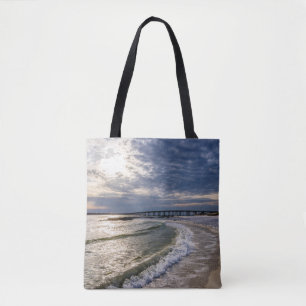 Bolso De Tela Destin Florida Evening Waves Bag
