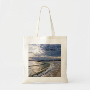 Bolso De Tela Destin Florida Waves Tote Bag
