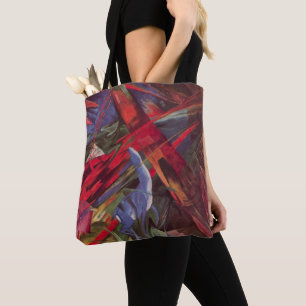 Bolso De Tela Destinos Animales de Franz Marc, Arte Cubista Anti