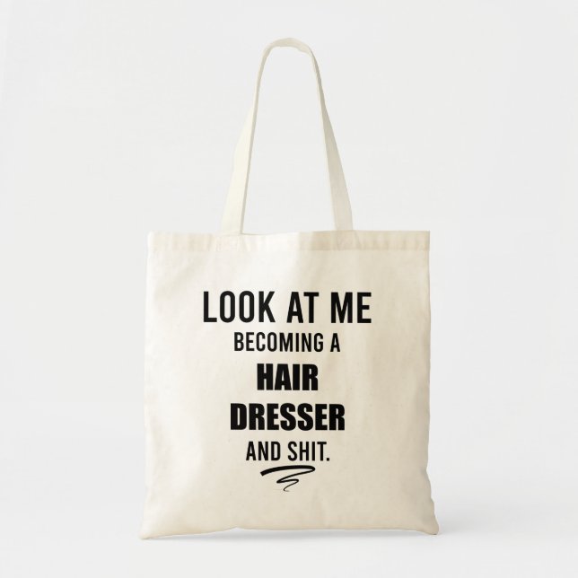 Bolso De Tela Destitución de pelo Regalos de graduación Idea de  (Frente)