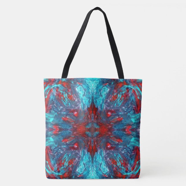 Bolso De Tela Desvanecimiento de caverna (Anverso)