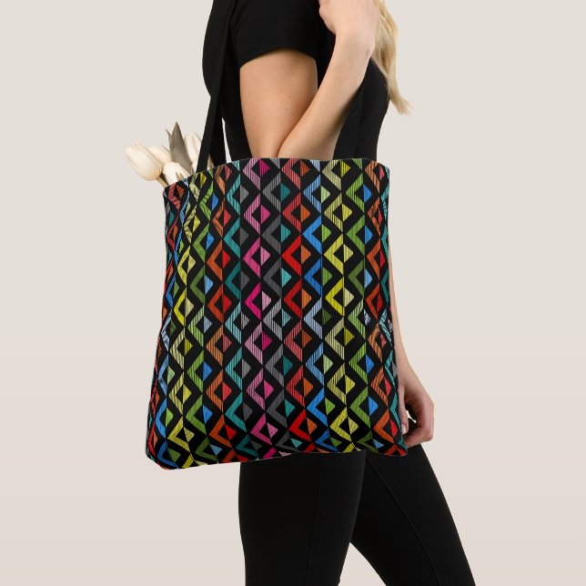 Bolso De Tela Desvanecimiento de los semirdiamantes (Detalle)