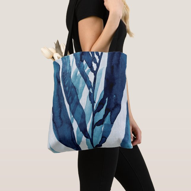Bolso De Tela Desviación azul I (Detalle)