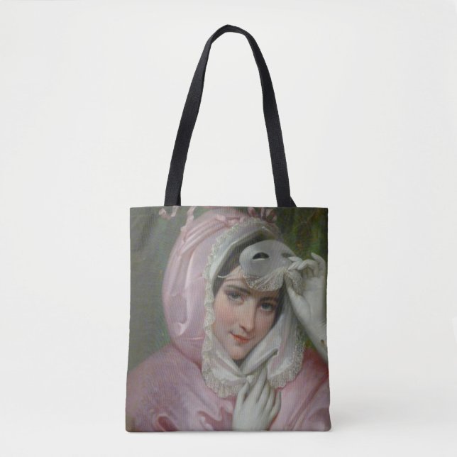 Bolso De Tela Detalle de la máscara (Anverso)