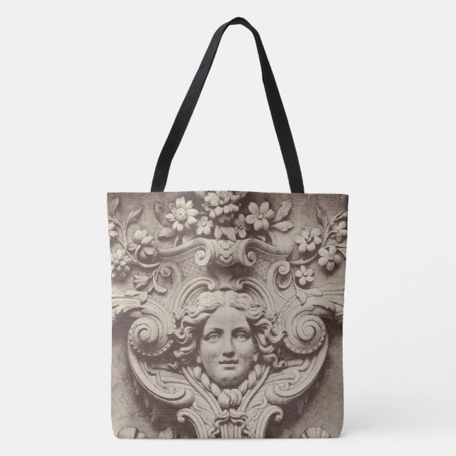 Bolso De Tela Detalles arquitectónicos Tote Bag (Anverso)