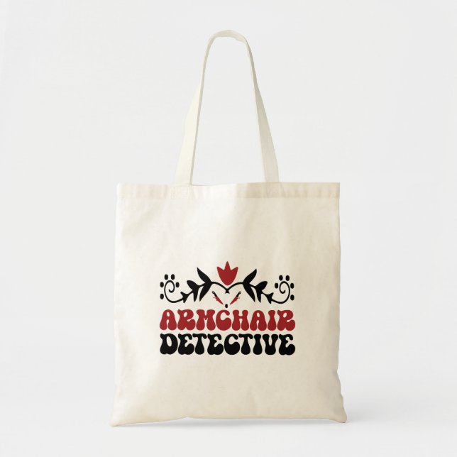 Bolso De Tela detective de salón (Frente)