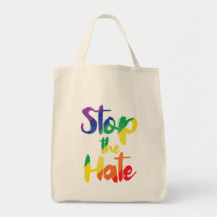 Bolso De Tela Detener el odio