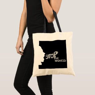 Bolso De Tela Detener la locura