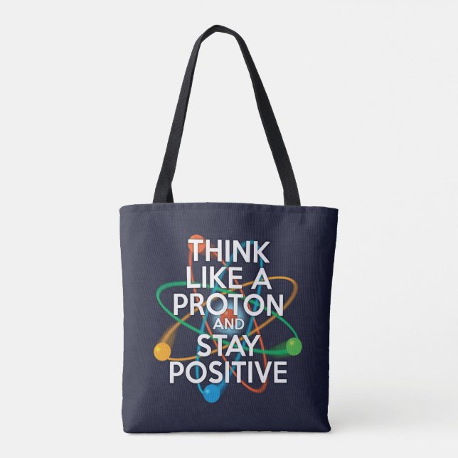BOLSO DE TELA DETENGÁMONOS / PIENSEMOS COMO UN PROTÓN (Reverso)