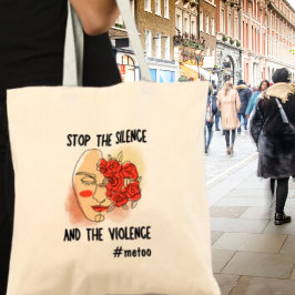 Bolso De Tela Detengan el Silencio Feminista Activista Metoo