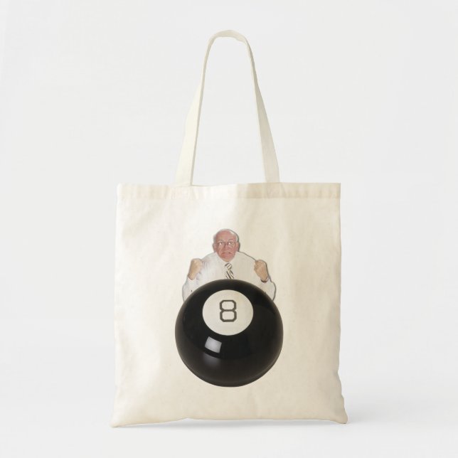 Bolso De Tela Detrás de la bola de 8 (Frente)