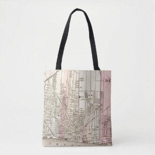Bolso De Tela Detroit