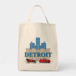 Bolso De Tela Detroit Michigan