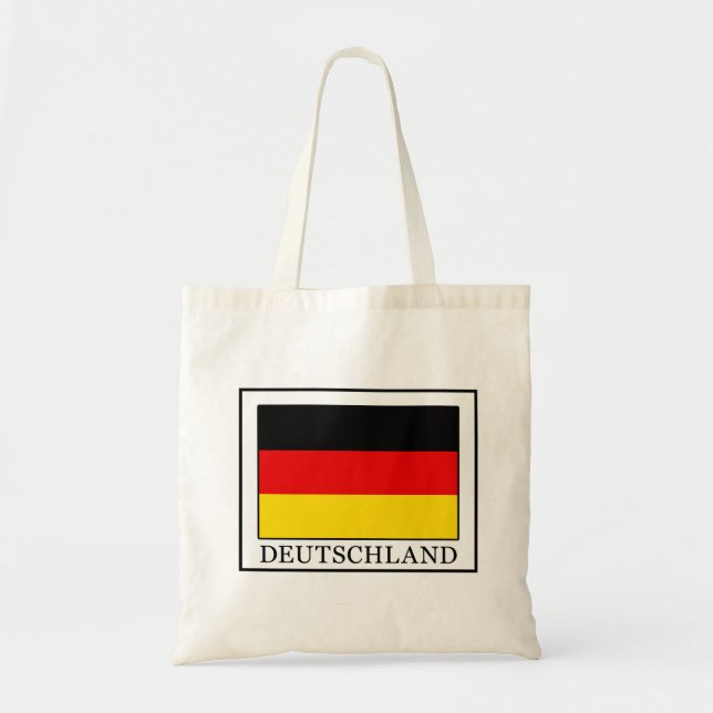 Bolso De Tela Deutschland (Frente)